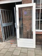 Hardhouten buitendeuren, Ophalen of Verzenden, Zo goed als nieuw, Buitendeur, 200 tot 215 cm