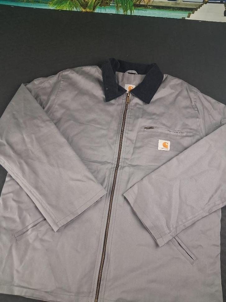 Carhartt Rework Jacket – Grijs – Maat XL, Kleding | Heren, Jassen | Winter, Nieuw, Maat 56/58 (XL), Grijs, Ophalen of Verzenden