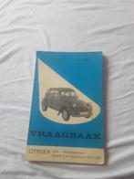 Te koop vraagbaak van citroen 2cv 1975-1982., Auto diversen, Ophalen of Verzenden
