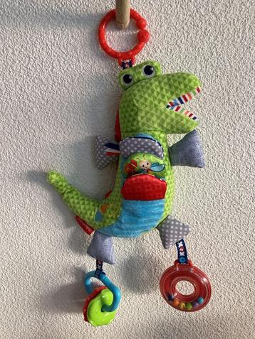 Fisher-Price hangspeeltje activity speelgoed krokodil. PRIMA beschikbaar voor biedingen