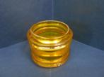 Fresnel lens glas, geel, fluitlicht, 2 stuks, Ophalen of Verzenden, Gebruikt, Overige typen