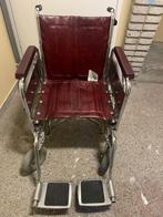 Rolstoel leer goeie duwrolstoel, Ophalen of Verzenden, Gebruikt, Duwrolstoel