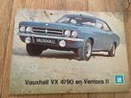 Vauxhall VX 4/90 en Ventora II autofolder 1970 brochure, Boeken, Auto's | Folders en Tijdschriften, Ophalen of Verzenden, Gelezen