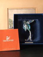 Zilveren Swarovski broche, Ophalen of Verzenden, Zo goed als nieuw
