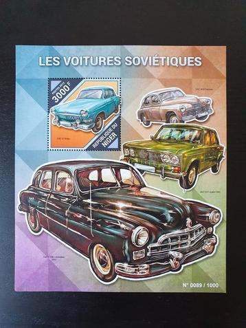 Niger 2015 Auto's Sovjetunie Michel blok 489 postfris beschikbaar voor biedingen