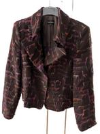 Prachtig Claudia Strater jasje 42 bruin paars lila orange, Kleding | Dames, Bruin, Verzenden, Maat 42/44 (L), Zo goed als nieuw