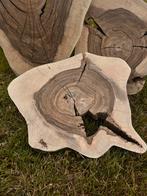 Unieke massieve houten  - perfect voor tafels of decoratie, Doe-het-zelf en Verbouw, Hout en Planken, Ophalen of Verzenden, Zo goed als nieuw