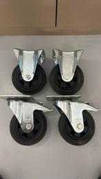 Zwenkwielen set Blickle 19 cm hoog, Doe-het-zelf en Verbouw, Zwenkwielen, Ophalen of Verzenden, Zo goed als nieuw