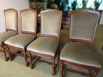 4 prachtige eetkamerstoelen, Huis en Inrichting, Stoelen, Ophalen, Hout, Neo-classic, Overige kleuren