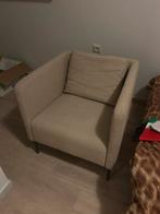 Beige stoel/fauteuil, Ophalen, Eenpersoons, Minder dan 75 cm, Zo goed als nieuw