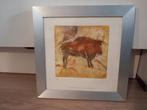 Bizon van Altamira - Ingelijste Print, Antiek en Kunst, Ophalen of Verzenden