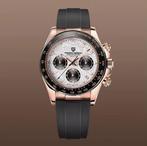 V2 Pagani Design (Daytona) meteoriet wijzerplaat., Sieraden, Tassen en Uiterlijk, Horloges | Heren, Ophalen of Verzenden, Zo goed als nieuw