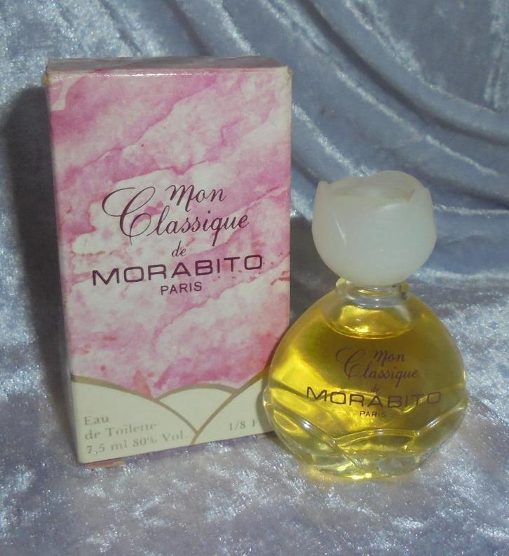 Volle parfum mini -  Pascal Morabito Mon classique + doosje, Verzamelen, Parfumverzamelingen, Zo goed als nieuw, Miniatuur, Gevuld