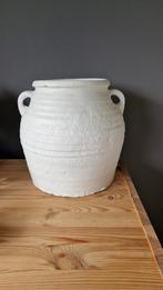 Witte Chinese kruik, Huis en Inrichting, Ophalen, Zo goed als nieuw, Rond