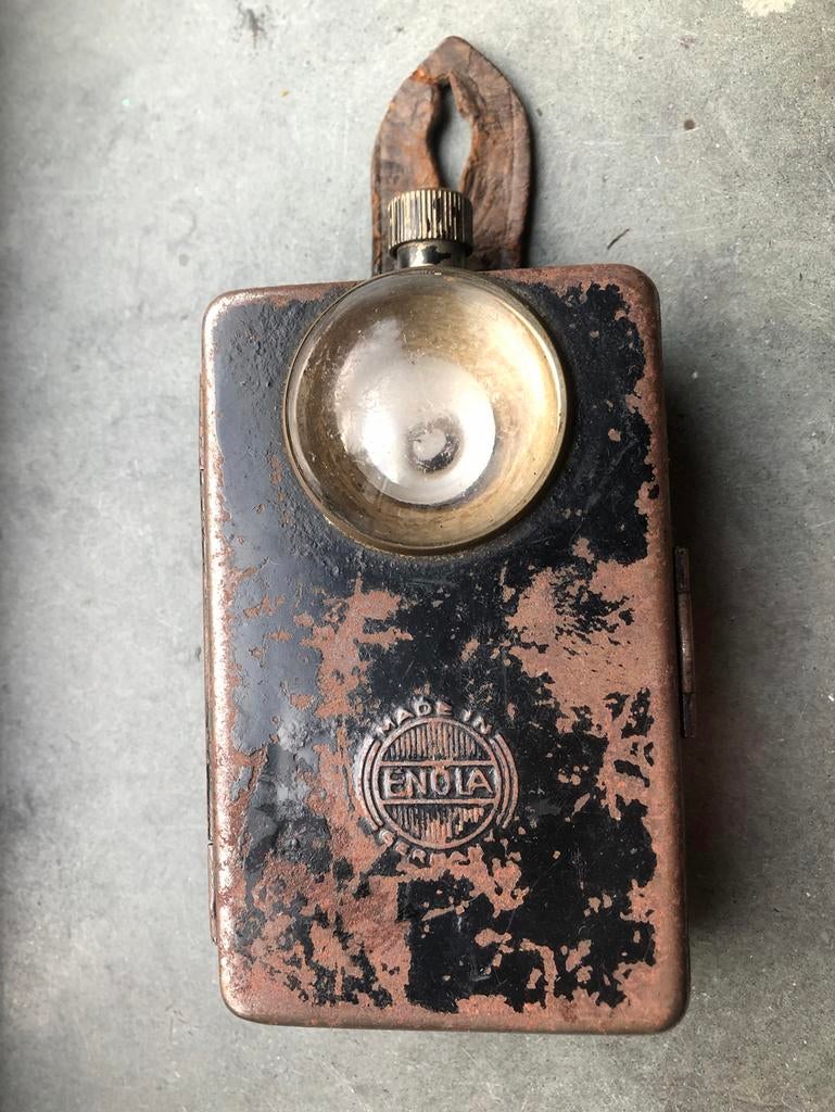 Oude Duitse ENOLA zaklamp ca. 1935 - in werkende staat., Verzamelen, Ophalen of Verzenden, Duitsland