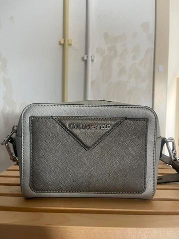 Tas Karl Lagerfeld zilver beschikbaar voor biedingen