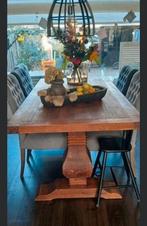 kloostertafel 200x100cm, Huis en Inrichting, Tafels | Eettafels, Ophalen, Gebruikt, 200 cm of meer, 50 tot 100 cm
