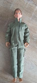 Vintage  GI joe Action Man figuur pop groen overall jumpsuit, Ophalen of Verzenden, Gebruikt