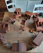 Western dorp met poppetjes., Ophalen, Zo goed als nieuw, Poppenhuis