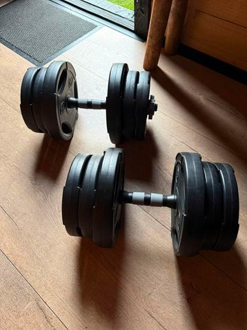 Verstelbare Dumbbells tot 11kg per stuk beschikbaar voor biedingen