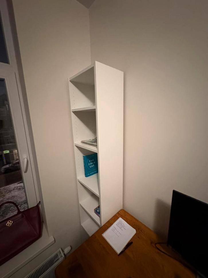 IKEA Billy Boekenkast - Wit, Huis en Inrichting, Kasten | Boekenkasten, Gebruikt, 50 tot 100 cm, 200 cm of meer, 25 tot 50 cm