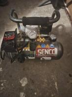 Senco compressor +Tjep luchtslang op haspel 30 meter  tacker, Doe-het-zelf en Verbouw, Compressors, Minder dan 25 liter, Ophalen