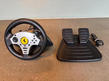 Retro Thrustmaster Challenge R.W. Black (PS1/PS2) beschikbaar voor biedingen