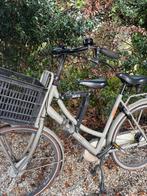 Kinderzitje voor op stang, Fietsen en Brommers, Ophalen, Gebruikt, Voorzitje, Voetsteuntjes