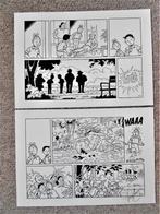 Suske en Wiske - De Preutse Prinses 2020-originele pagina 12, Boeken, Stripboeken, Eén stripboek, Nieuw, Ophalen of Verzenden