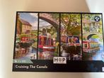 Puzzel Cruising the canals HOP  4x500stukjes, Ophalen of Verzenden, 500 t/m 1500 stukjes, Zo goed als nieuw, Legpuzzel
