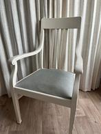 Stoel uit grootmoeders tijd, Huis en Inrichting, Stoelen, Ophalen, Gebruikt, Wit, Grootmoeders tijd, brocante