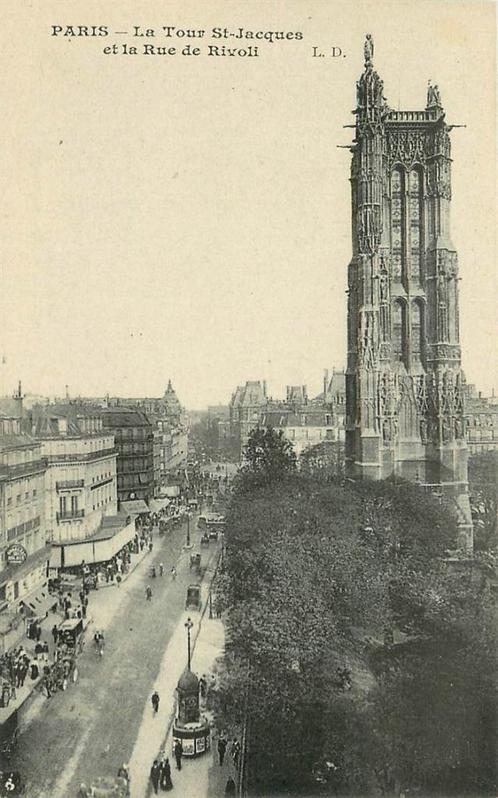 (376-194-031) Paris La Tour St-Jacques, Verzamelen, Ansichtkaarten | Buitenland, Frankrijk, Verzenden
