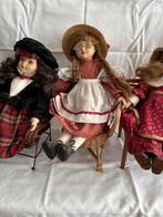 Diverse  porseleinen vintage poppen, Ophalen of Verzenden, Zo goed als nieuw, Pop