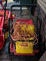Grasmaaier en verticuteermschine Wolf Garten, Tuin en Terras, Grasmaaiers, Ophalen, Cirkelmaaier, Elektrische grasmaaier, Zo goed als nieuw
