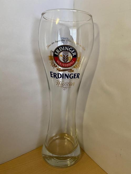 Erdinger Europa Park bierglas 0.5L duits weisse bier, Verzamelen, Biermerken, Zo goed als nieuw, Glas of Glazen, Overige merken