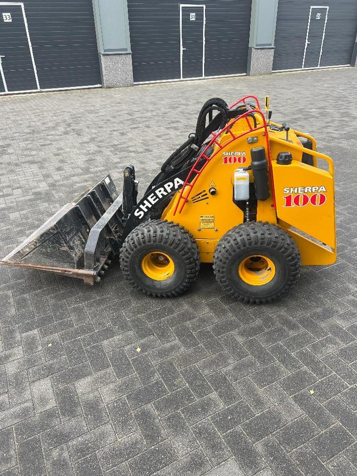 Sherpa 100 skidster, Tuin en Terras, Hand-tuingereedschap, Zo goed als nieuw, Ophalen