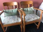 Stoelen (grootmoeders tijd) eiken (2 stuks), Huis en Inrichting, Stoelen, Ophalen, Gebruikt, Twee, Overige kleuren