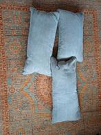 3 grijze kussens Bocx bank Florian ( kkeur Stone, Ophalen of Verzenden, Zo goed als nieuw, Grijs, Rechthoekig