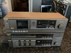 Sharp Stereo Set: Cassettedeck, Tuner, Versterker, Audio, Tv en Foto, Stereo-sets, Gebruikt, Cassettedeck, Sharp, Losse componenten