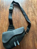 Christan Dior Saddle tas, Sieraden, Tassen en Uiterlijk, Tassen | Schoudertassen, Gebruikt, Zwart, Leer, Ophalen