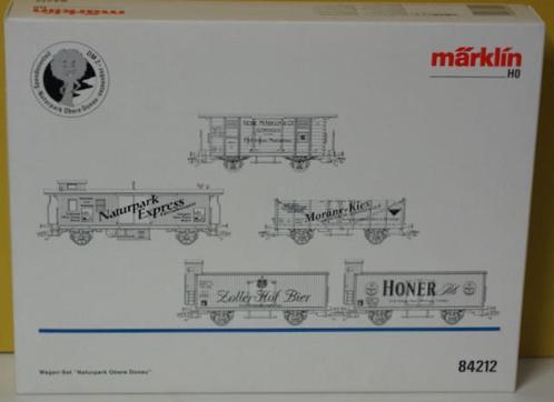 Marklin 84212 Goederenset “Naturpark Obere Donau”in ovp, Hobby en Vrije tijd, Modeltreinen | H0, Nieuw, Wagon, Wisselstroom, Märklin