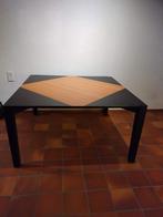 Eettafel design Model Wing TS7002  105x105 tot 137x137, Huis en Inrichting, Tafels | Eettafels, Ophalen, Gebruikt, Kunststof, Vierkant