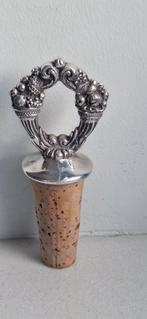 Antieke zilveren flesstop Frankrijk, Ophalen of Verzenden, Zilver