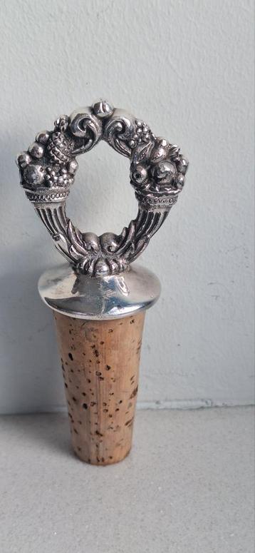 Antieke zilveren flesstop Frankrijk  beschikbaar voor biedingen