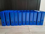 Ordners blauw +- 35 stuks, Diversen, Schrijfwaren, Ophalen
