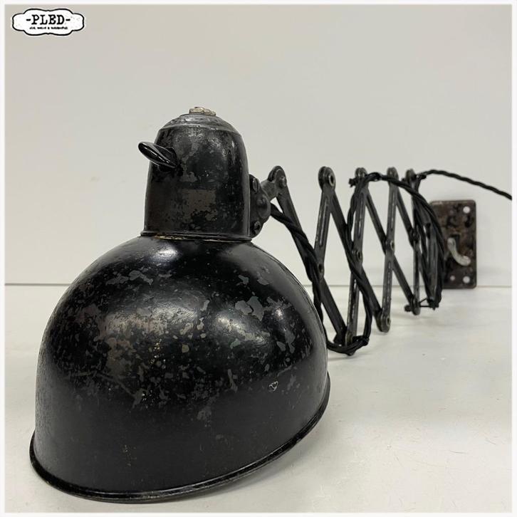 Kaiser iDell schaarlamp, Model 6852, jaren ’30 / mooi sleets, Antiek en Kunst, Antiek | Lampen, Ophalen of Verzenden