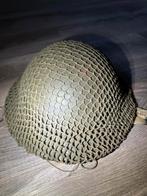 Wo2 brodie helm brits 1943 gedateerd, Ophalen of Verzenden, Landmacht, Engeland, Helm of Baret