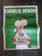 Charlie hebdo krant 14-01-2015, Rechthoekig Staand, Ophalen of Verzenden, Zo goed als nieuw, A1 t/m A3