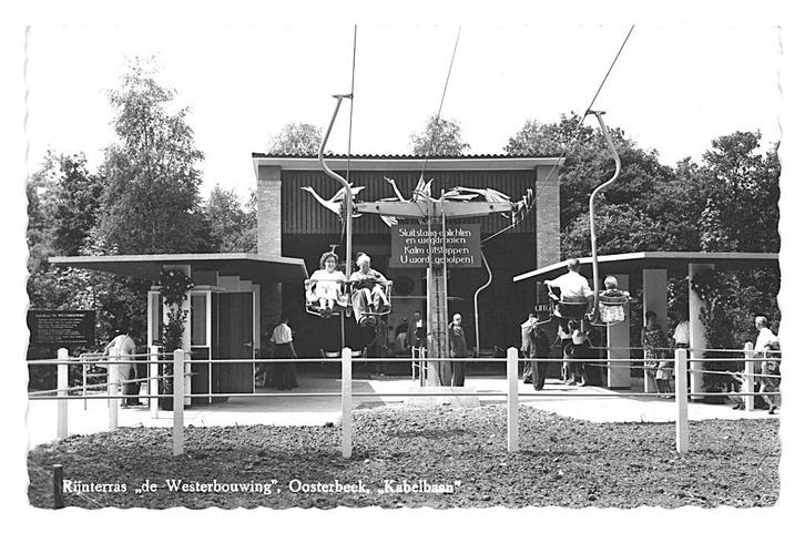 974784 Oosterbeek Gld 1960 Westerbouwing .Postzegel ged verw, Verzamelen, Ansichtkaarten | Nederland, Gelopen, Gelderland, 1960 tot 1980