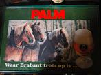 Oude palm bier borden, Antiek en Kunst, Ophalen of Verzenden